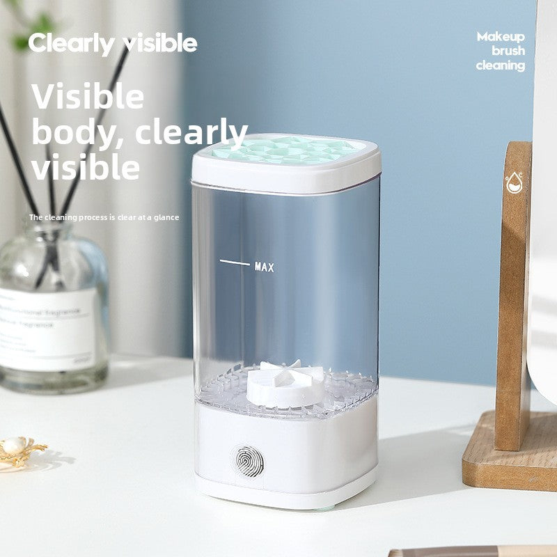 Electric makeup tool cleaner